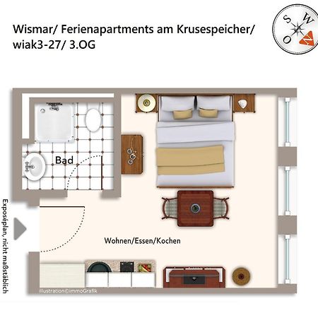 Ferienapartments Am Krusespeicher Ferienapartments Am Krusespeicher 3-27 Wißmar Exterior foto